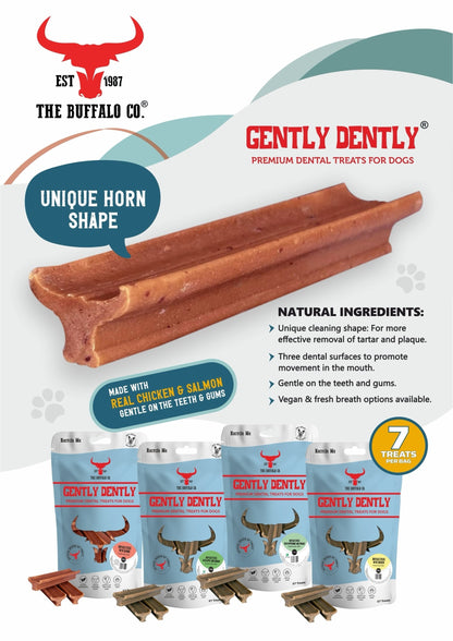 Gently Dently- Chicken Dental Treats for Dogs 175g