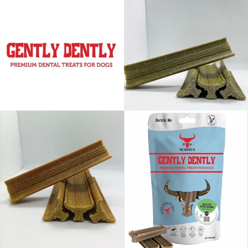 Gently Dently- Chicken Dental Treats for Dogs 175g